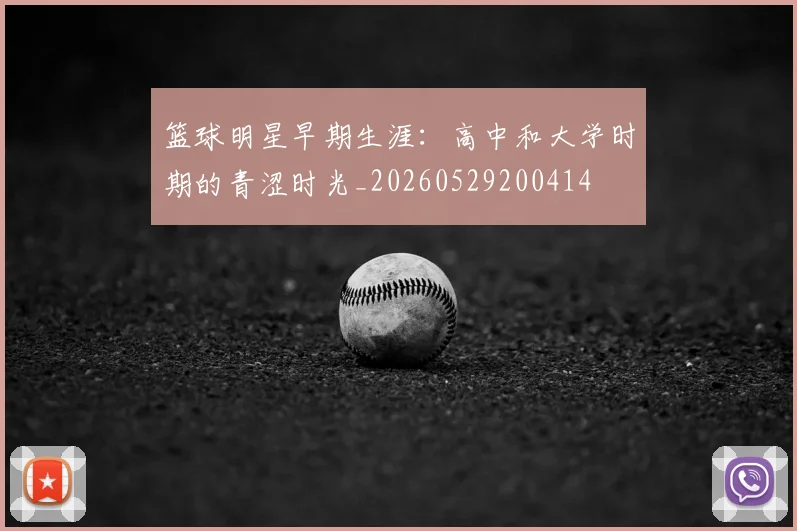 篮球明星早期生涯：高中和大学时期的青涩时光_20260529200414