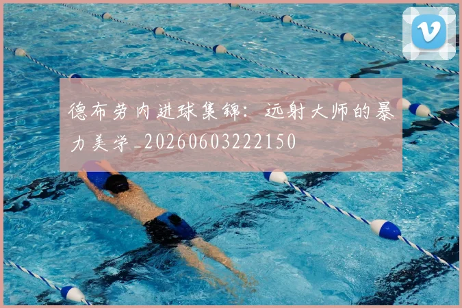 德布劳内进球集锦：远射大师的暴力美学_20260603222150